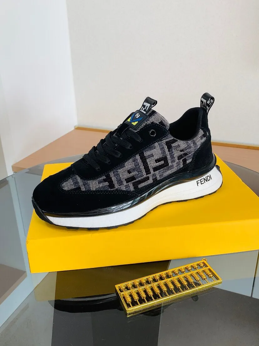 Factory price 442 (fendi) New style casual 👊🏻 upper 🇮🇹 imported cowhide fabric 🇩🇪 lining imported breathable mesh lining. The original outsole is molded to reflect the identity of every man, and the upper foot is stable and elegant🚶🏻🚶🏻High-end customized original version📯No matter the wind or rain, the shoe last remains unchanged and can withstand the verification of time🔍️,🔵 Size: 38-44